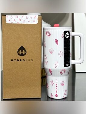 HydroJug 32oz Traveler, BEACH DAYS